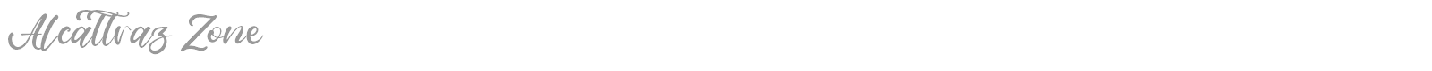 Alcattraz Zone font preview